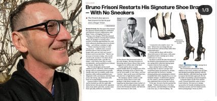 Sofisticato, sensuale, no sneaker: Frisoni riparte da se stesso