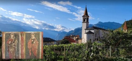 In Trentino rispunta l’antico dipinto su cuoio, creduto perso