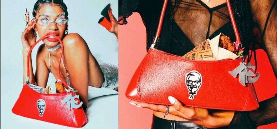 Fast food, not fashion: KFC and its Italian leather Wrapuette