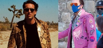 La fatal passione di Nicolas Cage: mai senza una giacca in pelle
