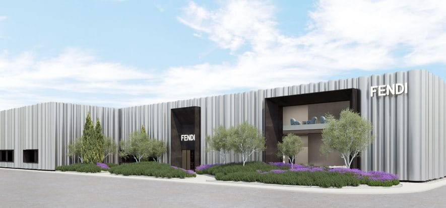 A preview of the shoe factory that Fendi is opening in Fermo this autumn