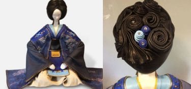 Geishe, tuareg e samurai: le sculture in cuoio di Annie Delemarle