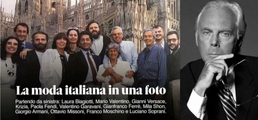 Il compleanno di Armani, re di tutte le stagioni del made in Italy