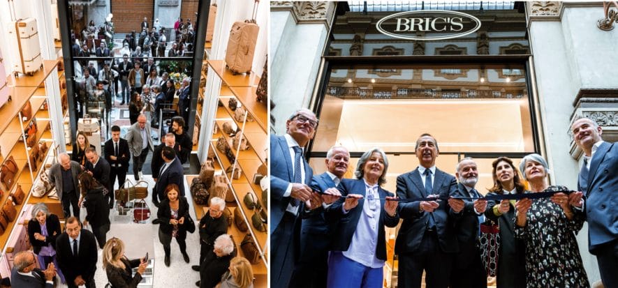 70 anni di Bric’s celebrati nel nuovo store in Galleria, a Milano