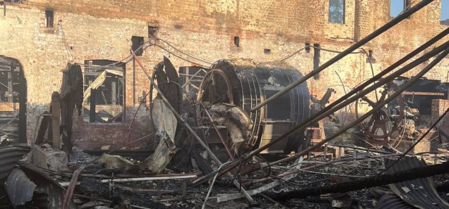Sudafrica, incendio distrugge la conceria Leather from Hart