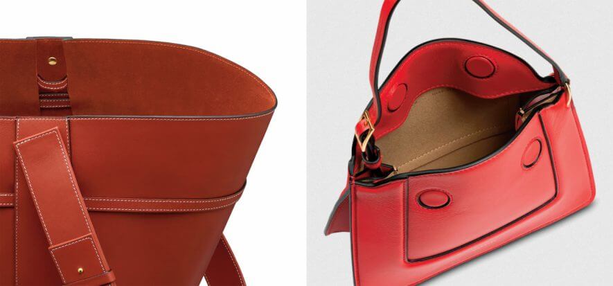 When it comes to leather goods emerging brands are challenging giants