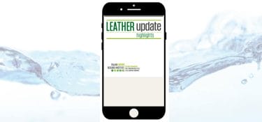 Acque potabili e un webinar da seguire nella Leather Update SSIP