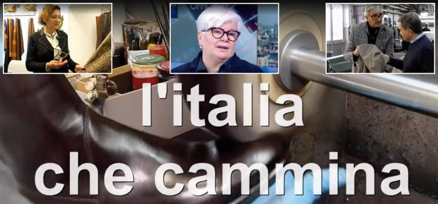L’Italia che Cammina: la scarpa e la pelle protagoniste su Rai 3