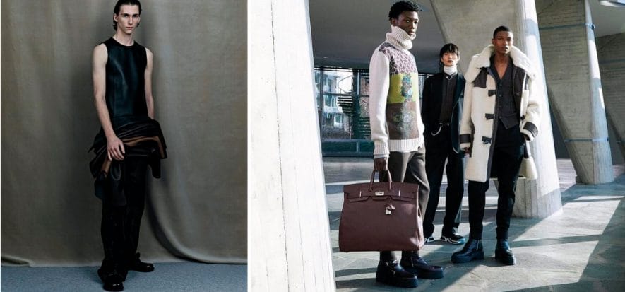Between leather and functionality, men's fashion shows close in Paris