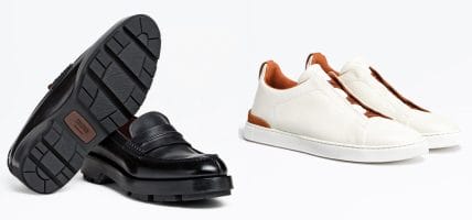 The “exceptional performance” of footwear brings joy to Zegna