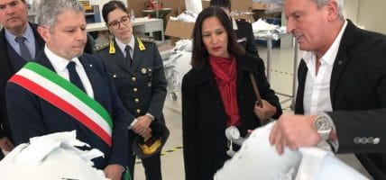 San Miniato, the US general consular Ragini Gupta visits La Patrie