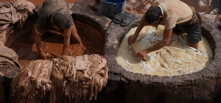 Occhio, le concerie storiche del Marocco non sono le vere concerie