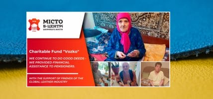 Ukraine, Vozko fundraiser for retired people in need