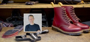 Why Dr. Martens preferred regenerated leather to veg materials