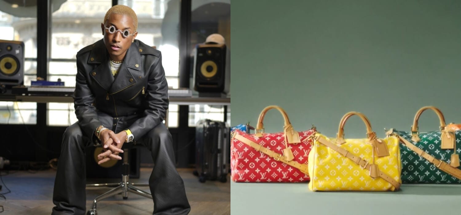 Pharrell Williams, la nuova borsa Louis Vuitton ha un prezzo da