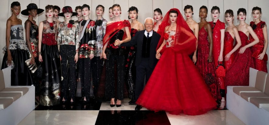 Armani: “Se questa è l’haute couture di Parigi, torno a Milano”