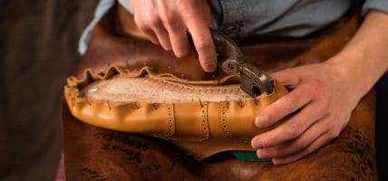 If the price of leather shoes rises the least