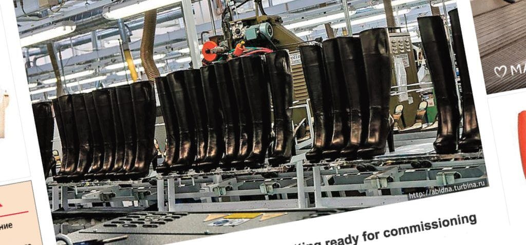 Autarchic drive in Russia: we make our own shoes