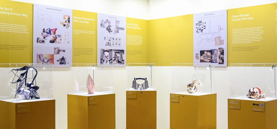 Gli studenti del London College of Fashion e le minibag del futuro