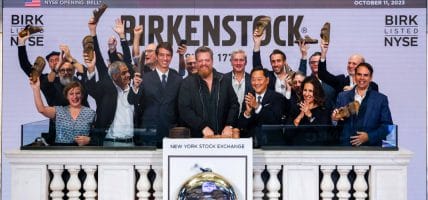 The long-awaited IPO of Birkenstock resulted in a -11%