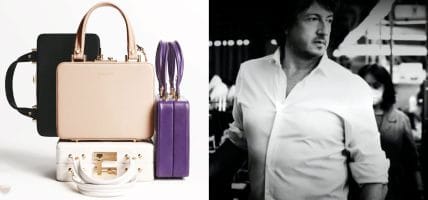 The first handbag, Richemont, luxury: Gianvito Rossi tells his story