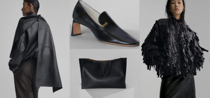 The style and leather of Phoebe Philo's first collection