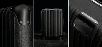 After a lot of aluminum, Rimowa will launch a leather suitcase