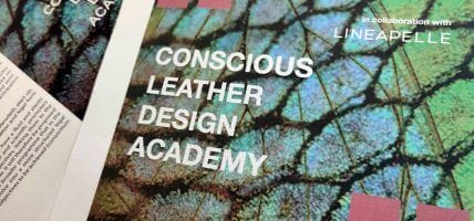 Tutto pronto per l’International Conscious Leather Design Academy