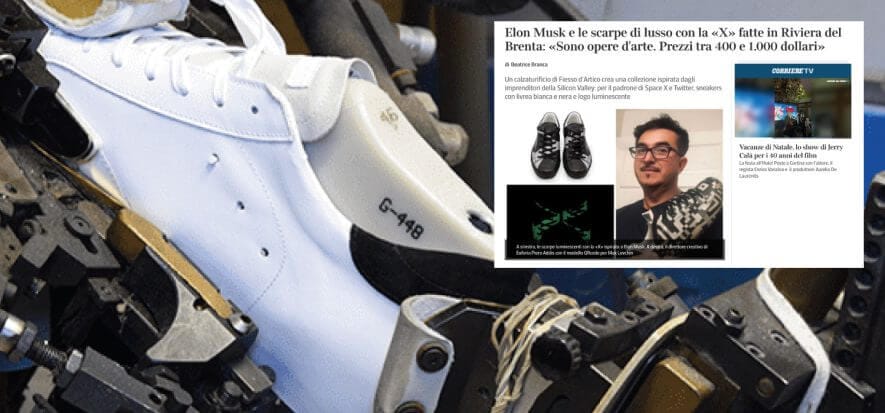 Elon Musk’s sneakers are made with leather from Brenta
