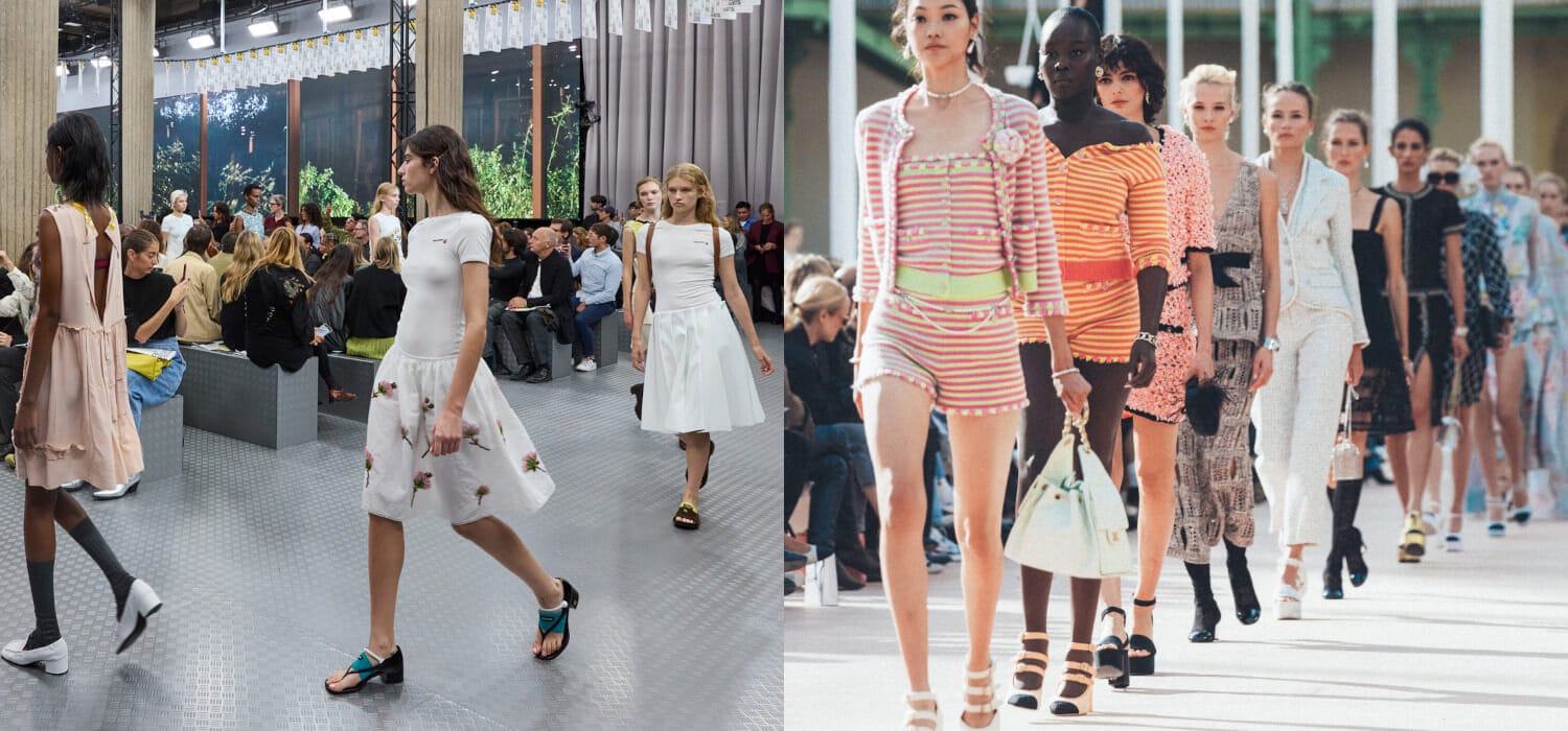 Chanel, Miu Miu and Louis Vuitton close Paris Fashion Week
