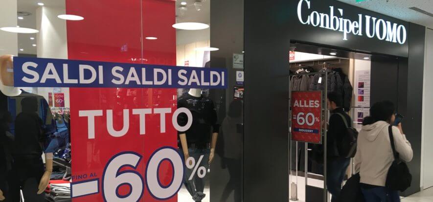 Conbipel chiude 50 store in Italia: timori per i 1.300 dipendenti