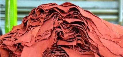 Spin 360 estimates the accurate figure and Higg reduces the impact of leather