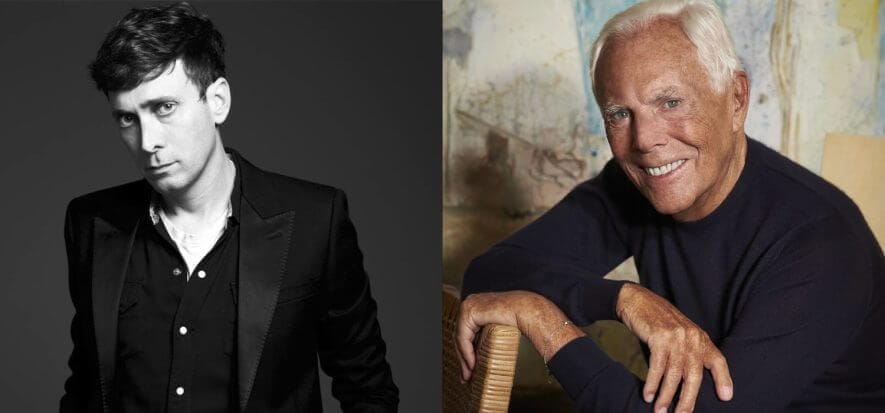 L’ultimo rumor sugli stilisti, che costringe Armani alla smentita