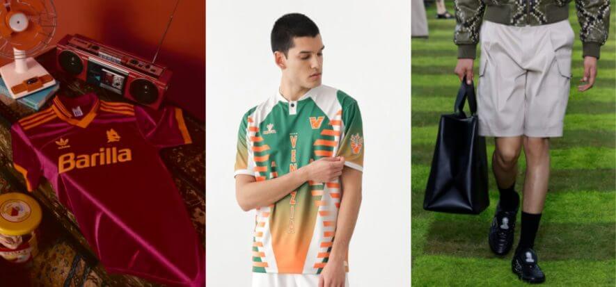 Dalle scarpe di Louis Vuitton alle divise: è l’anno del calcio