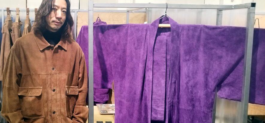A Leather, the leather kimono that protects Japanese craftsmanship