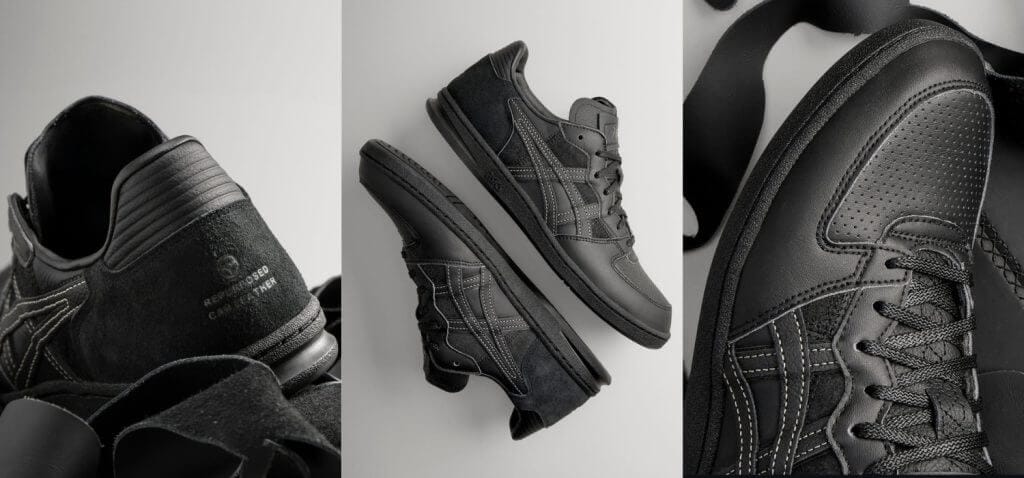 Leather steering wheels that become trainers: the new shoe by Asics