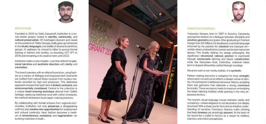 Il Fashion Trust Grant di CNMI: dove c’è futuro, Lineapelle c’è