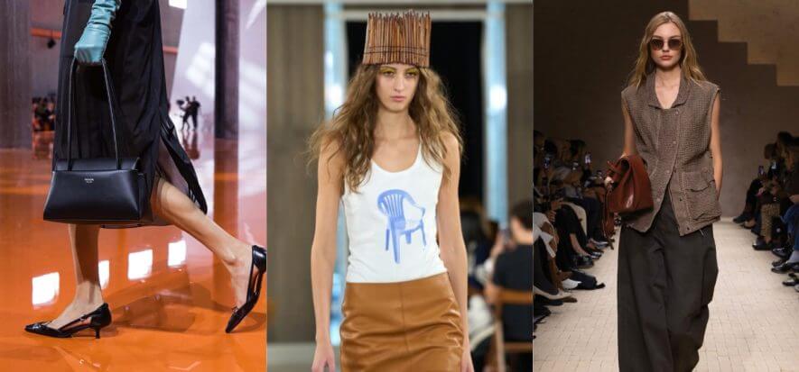 Prada veste l’incertezza, Moschino eleva il niente, Armani-memoria