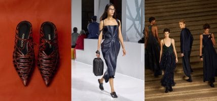 Trotter debutta da Bottega con l’intreccio, l’omaggio ad Armani