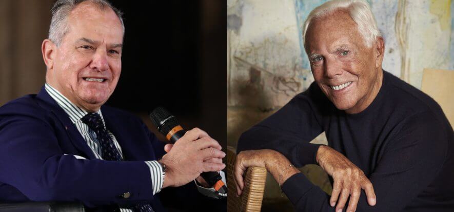 Le voci su Ferragamo e Armani nel mito del “gruppo italiano”