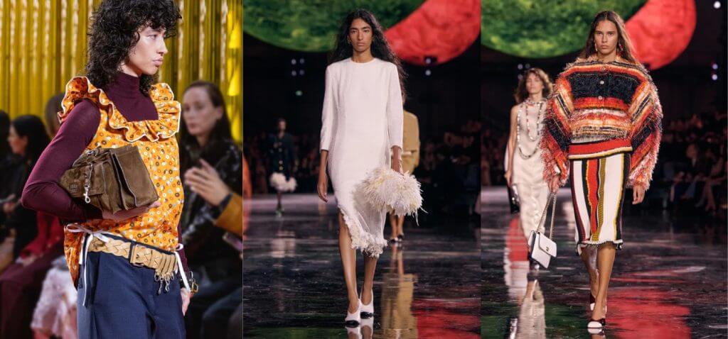 The Chanel universe according to Blazy, Miu Miu reworks the apron