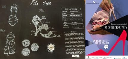 Laura Bartolomeo wins “Un Talento per la Scarpa” contest thanks to the filigree technique