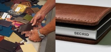 Il design “a fin di bene” di Secrid passa dalla pelle italiana