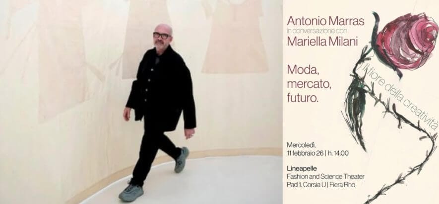Il fiore della creatività: Antonio Marras a Lineapelle